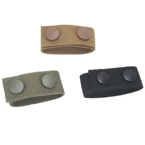 Passante per cintura tattico in nylon EDC fibbia cinturino con bottone a pressione outdoor.