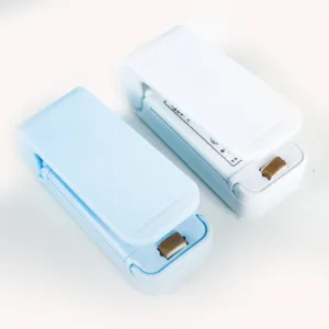 Mini macchina sigillatrice termica portatile per sacchetti di plastica, sigillante domestico.