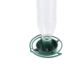 Plastic Bottle Top Bird Feeder Hanging Wild Bird Feeders Garden Outdoor Feeding Tool