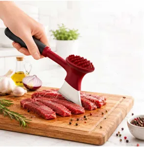Multi-functional meat tenderizer axe hammer stainless steel kitchen tool for beef steak