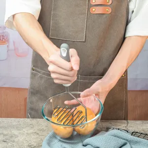 Prensador de patatas manual de acero inoxidable utensilio de cocina para verduras