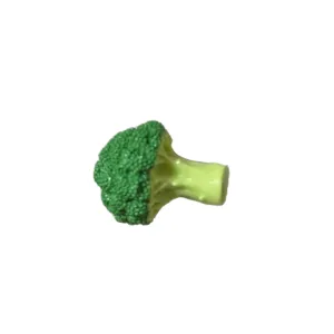 Cute 3D broccoli hair clip sweet style funny vegetable duckbill clip for girls daily wear.