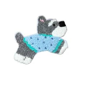 Süße flauschige Hunde Haarklammer Cartoon Haarspange süßes Accessoire für Mädchen Stil.