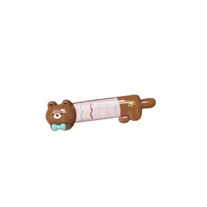 Adorable pince à cheveux ours marron dessin animé barrette mignonne accessoire cheveux fille