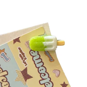Summer fresh candy color ice cream hair clip sweet cute girl style bang duckbill clip
