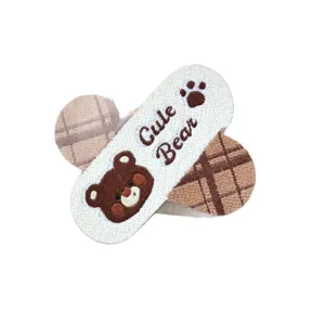 Molletta per capelli cerotto orsetto carino accessorio frangia stile dolce moda ragazza
