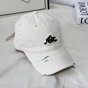 Gewaschene Vintage Baseballkappe mit Air Stickerei, weiche Baumwoll Mütze für Outdoor Sonnenschutz.