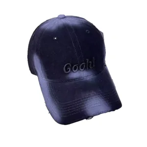 Koreanischer Farbverlauf Baseball Cap für Damen und Herren, schlichte stylische Sonnenkappe.