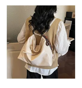 Casual multi-functional women backpack large capacity shoulder bag stylish daily commuting