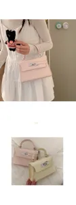 Modische Damen Handtasche Klassisch Kelly Tasche Krokodil Muster Schulter Umhängetasche