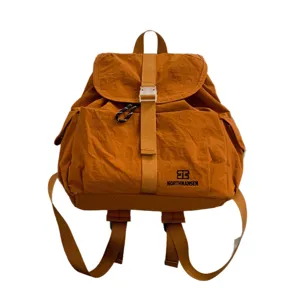 Zaino in nylon elegante per donne viaggio giornaliero scuola studente borsa libri chic