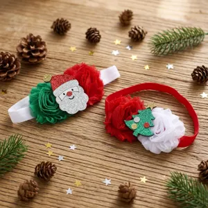 Christmas baby headband cute infant hair accessories holiday hair bands cute gift for kids