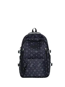 Japanese style cute polka dot backpack student school bag travel lightweight casual rucksack