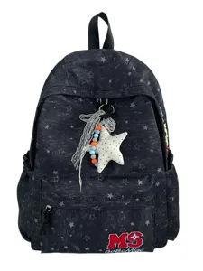 Sac a dos de loisir avec motif d'etoiles sac d'ecole elegant pour les voyages quotidiens