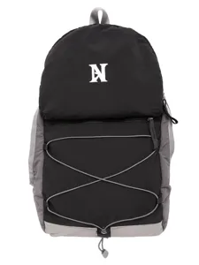 Lightweight colorblock outdoor casual backpack with drawstring and durable design for daily use.