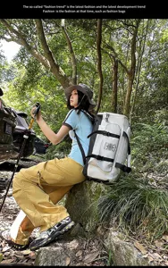 Sac a dos de randonnee exterieur multifonctionnel grande capacite vintage camping voyage