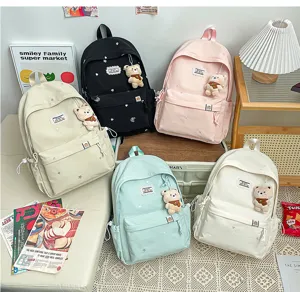 Sac à dos japonais mignon pour fille style doux cartable de scolarité tendance