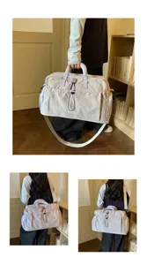 Sac de voyage de sport multifonctionnel coréen séparation humide sèche grande capacité