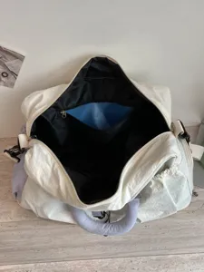 Sac de voyage coréen de grande capacité avec séparation sec humide pour sport et école.