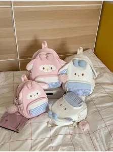 Sac à dos mignon de style animal de dessin animé japonais pour filles adolescent