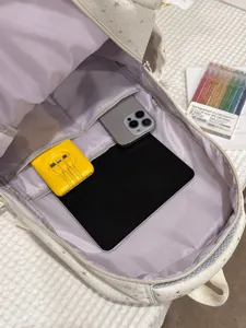 Leuke Koreaanse stijl studenten rugzak met sterrenprint grote capaciteit casual schooltas
