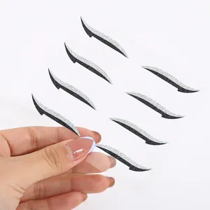 Glitter black eyeliner stickers self adhesive eye makeup for party and stage accessories