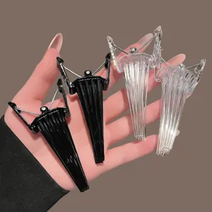 Acrylic Hair Root Volumizing Clip For Women Men High Top Styling Tool Seamless Bangs Hairpin Tool Hair Accessory
