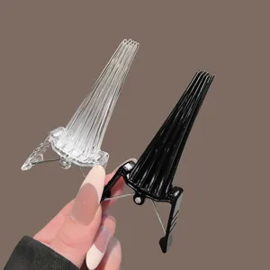 Hair root volume clips, high crown hair styling tools, plastic positioning clips for fluffy bangs.