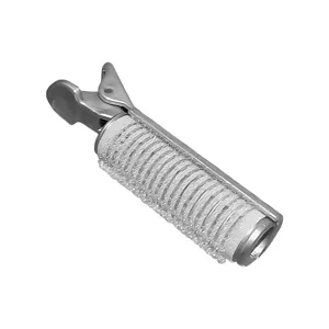Metal hair root volumizing clip and hair roller styling tool for daily fringe bangs