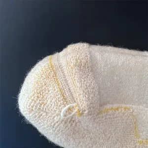 Merino wool mid tube socks detail cozy winter thermal terry knit women thermal daily wear