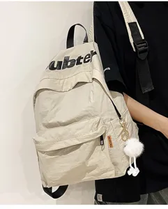 Zaino da campeggio in stile giapponese grande capacita borsa da scuola casual alla moda per ragazze
