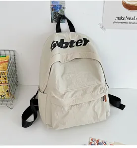 Zaino per la scuola grande capacità stile giapponese borsa casual per studenti adolescenti