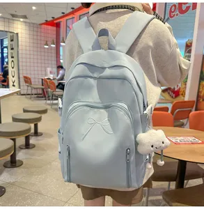 Japanese cute girl backpack casual student school bag large capacity travel daypack