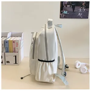 Casual waterproof large capacity backpack for school travel and daily commuting use