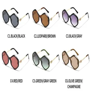 2026 New European American Cat-Eye Sunglasses Women Metal Frame UV Protection Sunshades