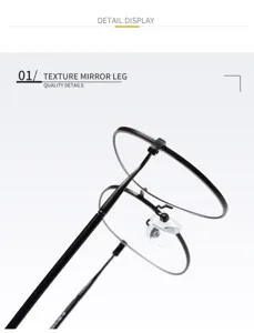 Black metal optical glasses frame with thin oval rim and curved temples for daily wear.