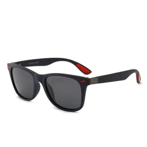 Unisex Polarized Sunglasses Classic Square Driving Sun Glasses UV400 Protection Rivet Outdoor Eyewear For Men Women