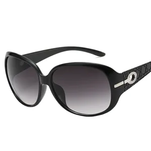 Γυναικεία Γυαλιά Ηλίου Προστασία UV400 Oversized Gradient Lens Στρας Μεταλλικά Διακοσμημένα Minimalist Fashion Eyewear