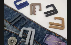 Verstelbare taille gesp voor jeans broek, afneembare nagelvrije taille strakker knoppen.