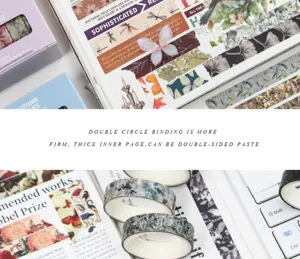 Washi tape set herfstbladeren decoratieve plakband voor DIY dagboek plakboek handwerk