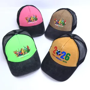2026 FIFA World Cup baseball cap mesh breathable sun hat casual unisex sports cap outdoor.