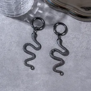 Gothic vintage metal snake shoe clips boot charms gothic punk style accessories 1pair