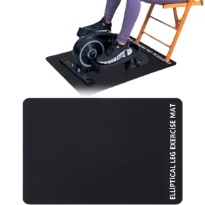 Antislip elliptische trainer mat vloerbeschermer fitnessapparatuur mat voor thuisgymnastiek