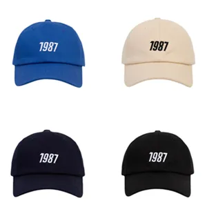 Unisex Casual Cotton Baseball Cap Letter Embroidered Dad Hat Adjustable Outdoor Sports Cap For Men Women