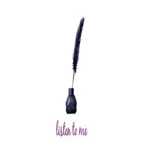 Exquisite detail view featuring elegant quill pen illustration and stylish typography design.