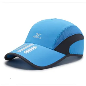 Mens summer quick dry sports baseball cap breathable outdoor sun protection athletic hat