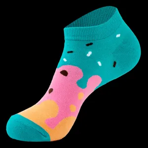 Calzini alla caviglia da donna design dopamina fantasia gelato simpatici calzini corti moda