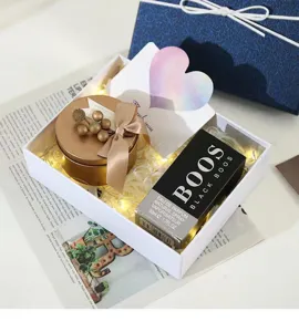 Luxury gift box set with elegant bow decoration, premium packaging for special occasions.