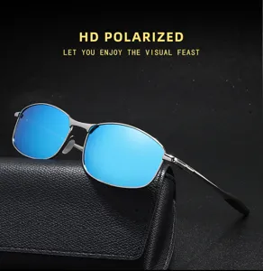 Classic metal polarized sunglasses for men and women, fashion driving fishing sun glasses.