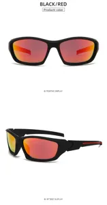 Polarized outdoor cycling sports sunglasses for men and women, fashion driving sun glasses.